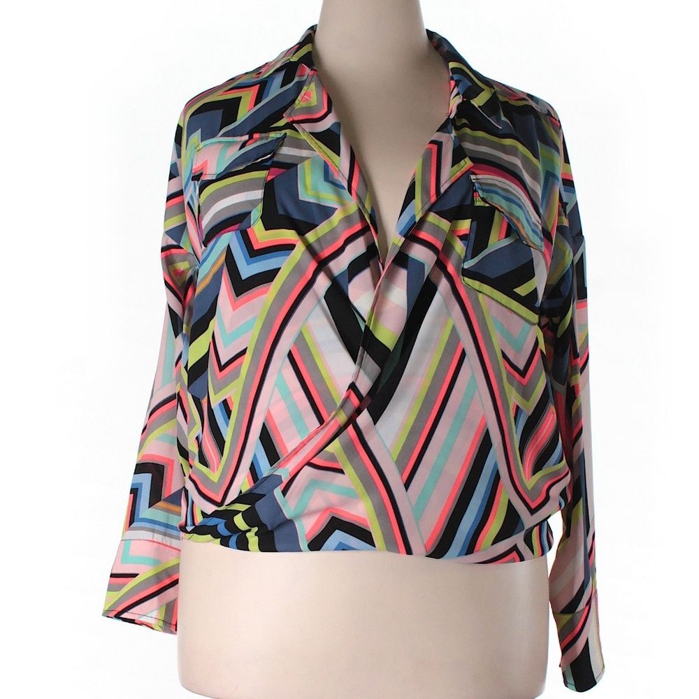 Psychedelic Multicolored Blouse